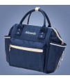 Alameda Ace Diaper Bag - Blue Beige