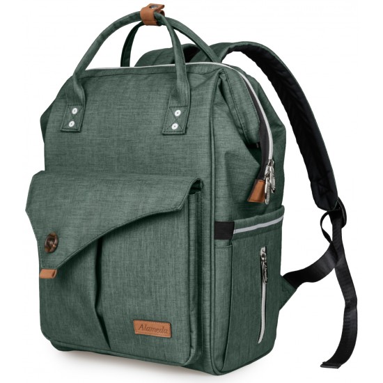 Alameda Diaper Backpack - Large - Olive Green