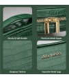 Alameda Jewellery Organizer Case - Crocodile Green