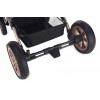 Teknum 3 in 1 stroller-Story-Grey + SUNVENO Diaper Bag - Grey & Hooks