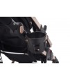 Teknum 3 in 1 stroller-Story-Grey + SUNVENO Diaper Bag - Grey & Hooks