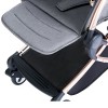 Teknum Feather Lite  A1 Story-Grey + Sunveno Diaper Bag - Black & Hooks