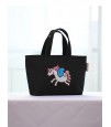 Teknum 3-Position Premium V8 - Khaki + Sunveno - Insulated Lunch Bag -Embroidery Unicorn Black + Hooks