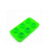Eazy kids Diamond Ice Tray with 6 cavity- Green