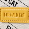Emerald Cat Crossbody Bag - Yellow