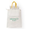 Emerald Cat Fashion Tote Bag - Yellow
