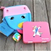 Eazy Kids 4 Compartment Bento Lunch Box - Unicorn Pink