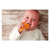 Eazy Kids - Baby Banana - Toothbrush and Teether - Orange