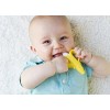 Eazy Kids - Baby Banana - Toothbrush and Teether - Yellow