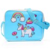 Eazy Kids  Unicorn Bento Lunch Bag - Blue