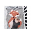 Eazy Kids - 3D Designer Knitted Blanket - Foxy Fox