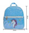 Eazy Kids Backpack Sparkle Unicorn - Blue