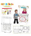 Eazy Kids - Doodle Art and Craft Coloring Ice Cream Shop