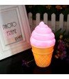 Eazy Kids - Ice Cream Lamp Light - Pink