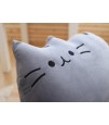 Pusheen Cat Pillow - Grey