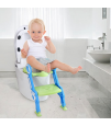 Eazy Kids Step Stool Foldable Potty Trainer Seat- Green