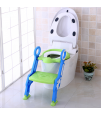 Eazy Kids Step Stool Foldable Potty Trainer Seat- Green