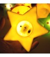 Eazy Kids - Star Lamp Light - Yellow