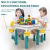 Little Story 4-in-1 Activity & Block Table (60 Blocks) -Large