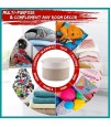 Little Story - Cotton Rope Diaper Caddy XL - Ivory
