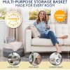 Little Story Multi-Purpose/Laundry Caddy Basket XXL - Grey