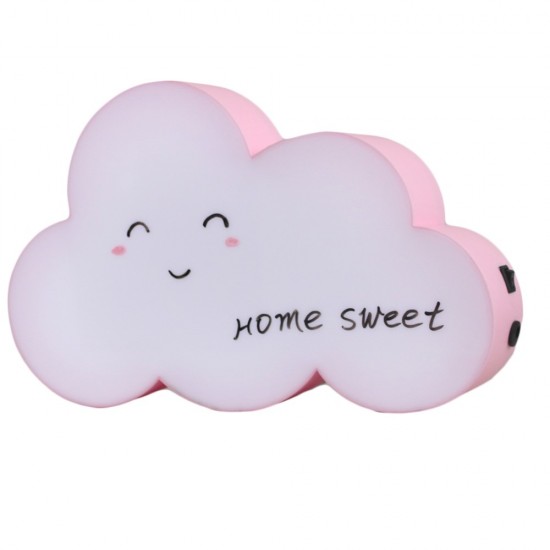 Little Story Cloud LED Light Box - Pink