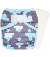 Little Story - New Born Reusable Diaper with Insert - Cloud