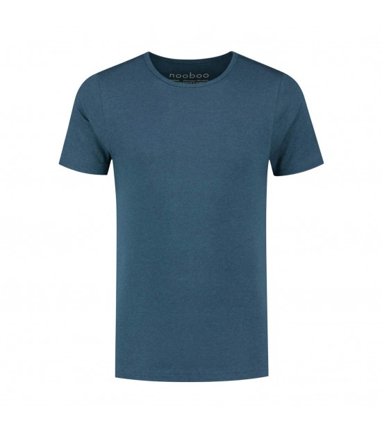 Nooboo Luxe Bamboo Men T-Shirt Blue - XXL