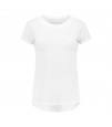 Nooboo Luxe Bamboo Women T-Shirt White - S
