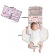 Sunveno Diaper Changing Pad Clutch Kit - Pink