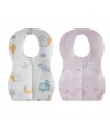 Sunveno Disposable Baby Bibs - 20 pcs- Blue