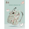 Sunveno Diaper Bags - Green Dream Sky