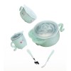 Sunveno - Insulated Stainless Steel Feeding Set - Green