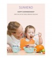 Sunveno - Insulated Stainless Steel Feeding Set - Pink