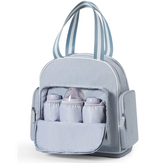 Sunveno Signature Maternity Diaper Bag - Grey
