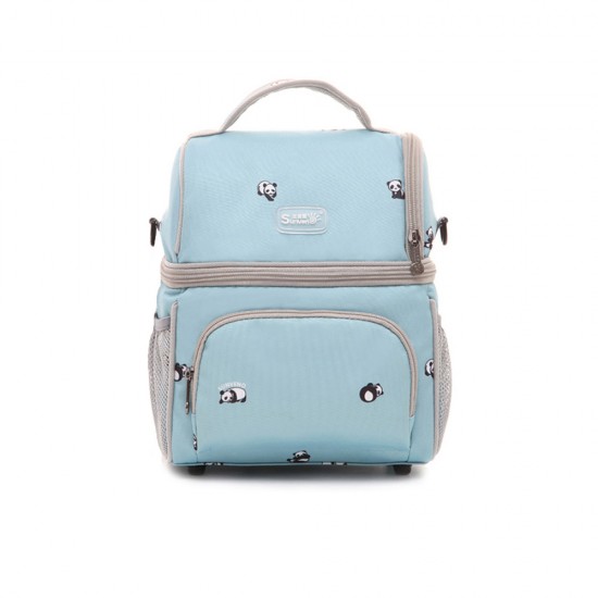 Sunveno - Insulated Multipurpose Bag - Panda Blue
