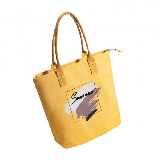 Sunveno - Tote Diaper Carry Bag - Yellow
