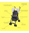 Teknum - Eco Lite Stroller - Yellow wave