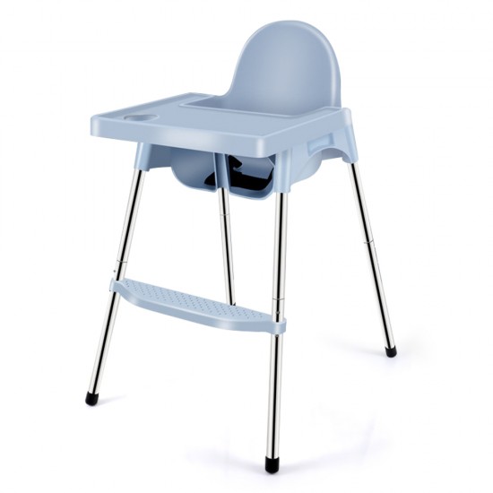 Teknum - High Chair With Removable Tray - Grey