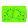 Eazy Kids Plate - Car - Green