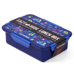 Eazy Kids Lunch Box Set, Astronauts  - Blue