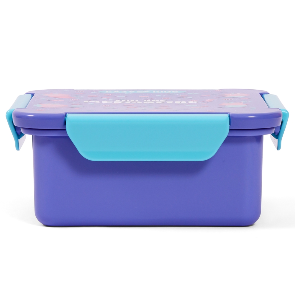 Eazy Kids Lunch Box Set, Mermaid  - Purple