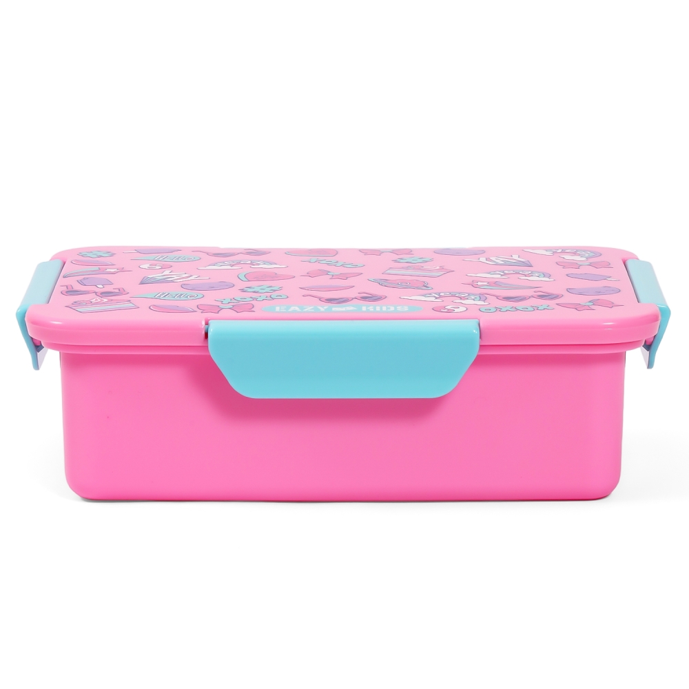 Eazy Kids Lunch Box, Gen Z  - Pink, 850ml