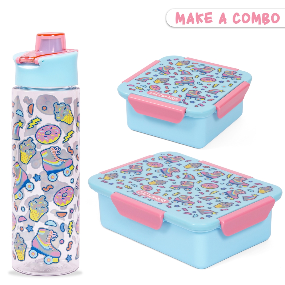 Eazy Kids Lunch Box, Gen Z Skater  - Blue, 650ml
